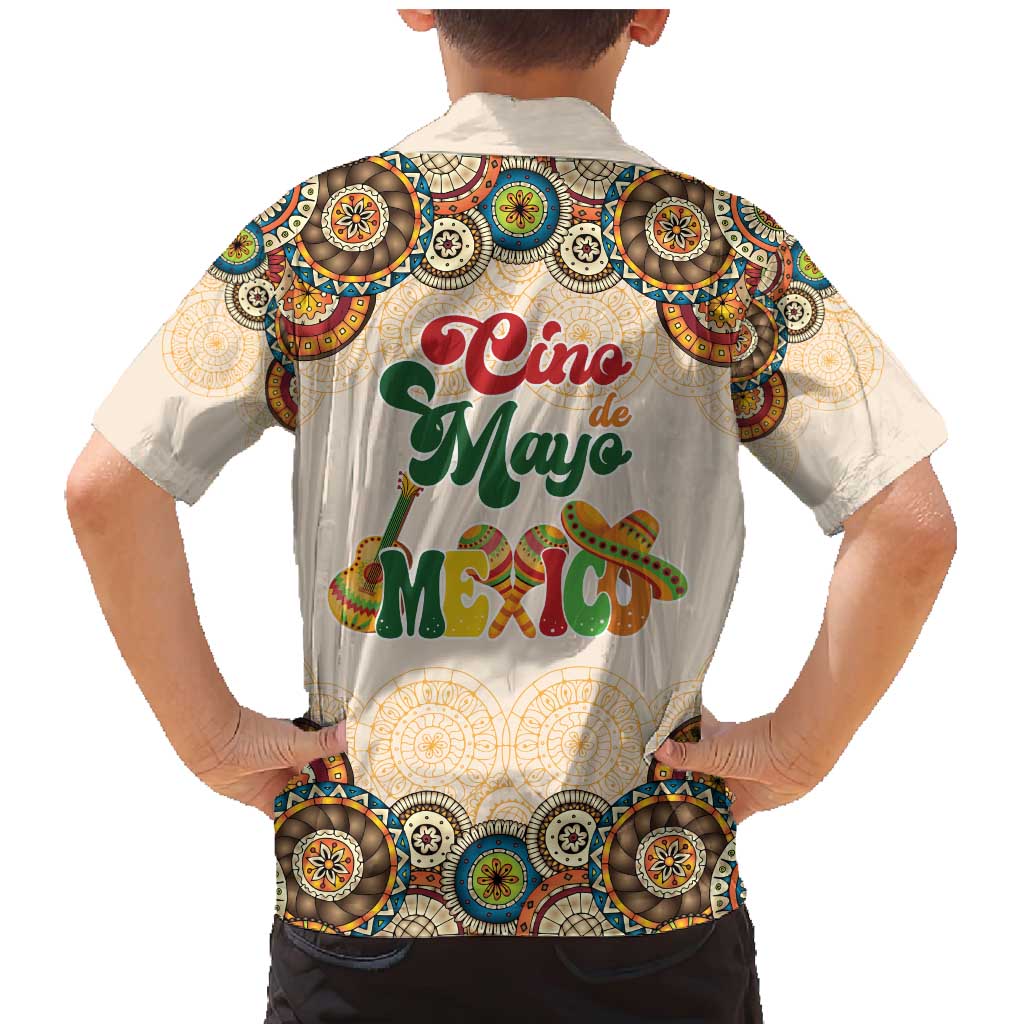 Mamacita Cinco De Mayo Spirit Family Matching Mermaid Dress and Hawaiian Shirt