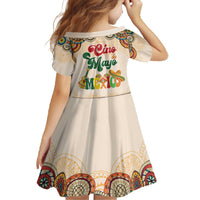 Mamacita Cinco De Mayo Spirit Family Matching Off The Shoulder Long Sleeve Dress and Hawaiian Shirt