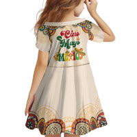 Mamacita Cinco De Mayo Spirit Family Matching Short Sleeve Bodycon Dress and Hawaiian Shirt