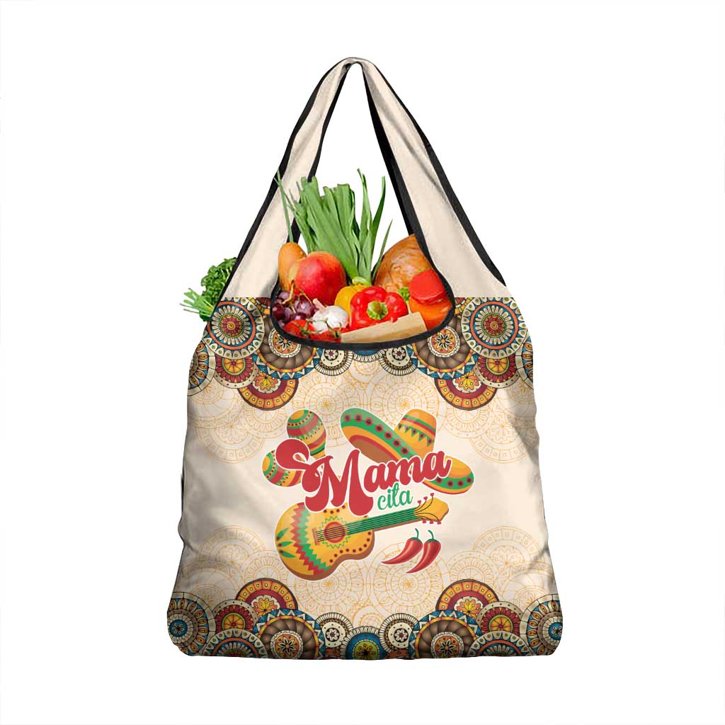 Mamacita Cinco De Mayo Spirit Grocery Bag