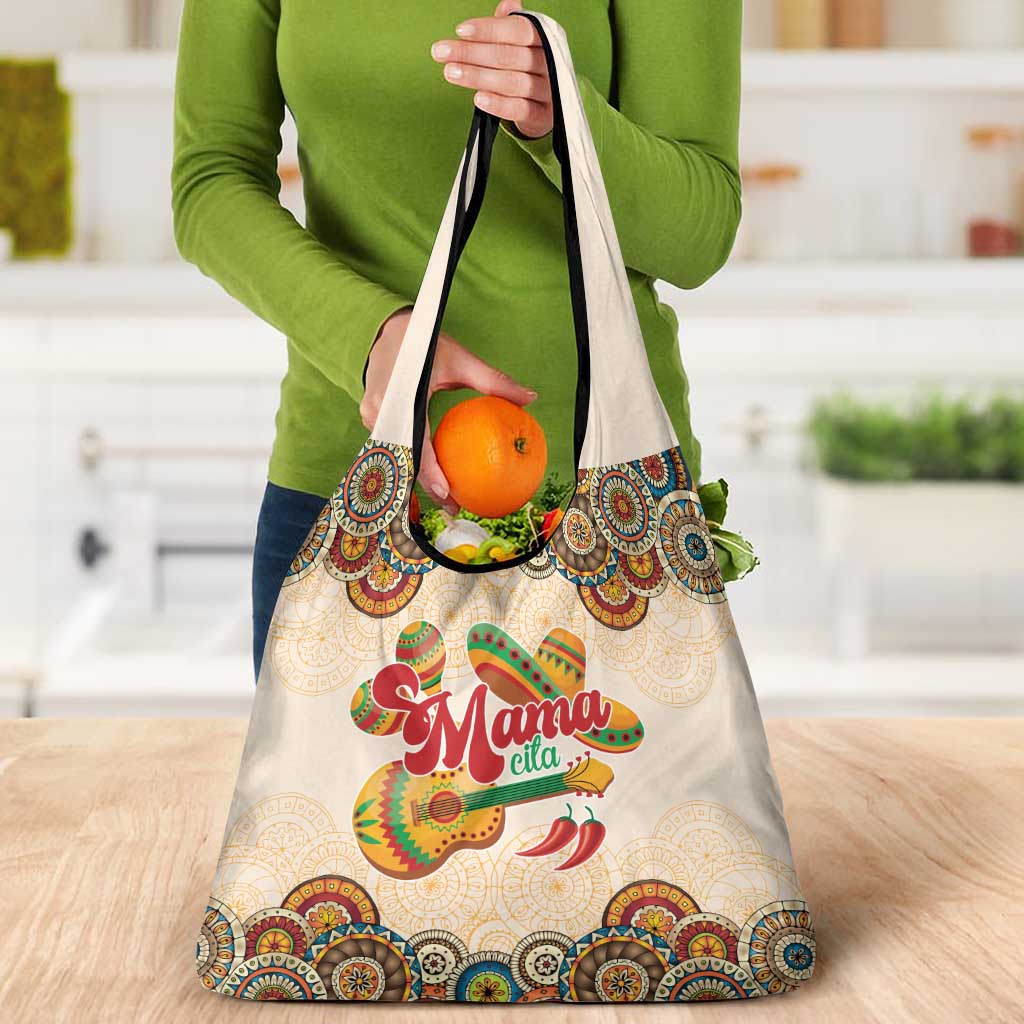 Mamacita Cinco De Mayo Spirit Grocery Bag