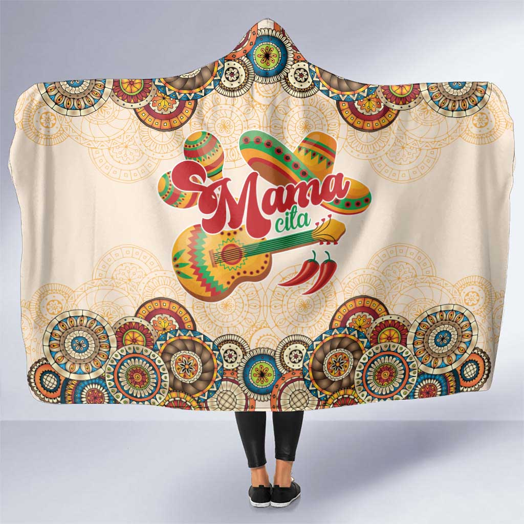 Mamacita Cinco De Mayo Spirit Hooded Blanket