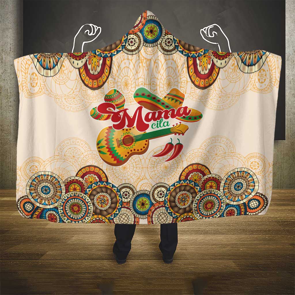 Mamacita Cinco De Mayo Spirit Hooded Blanket