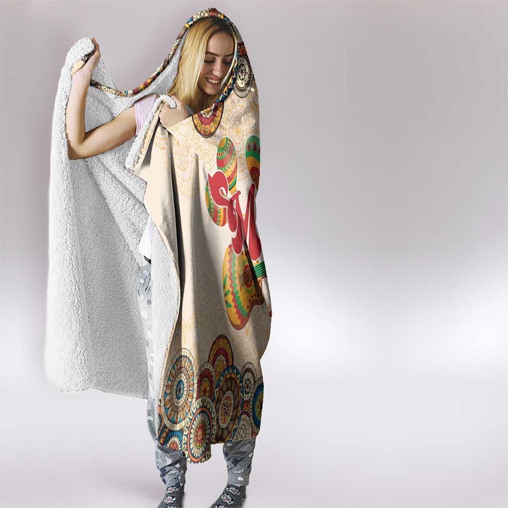Mamacita Cinco De Mayo Spirit Hooded Blanket