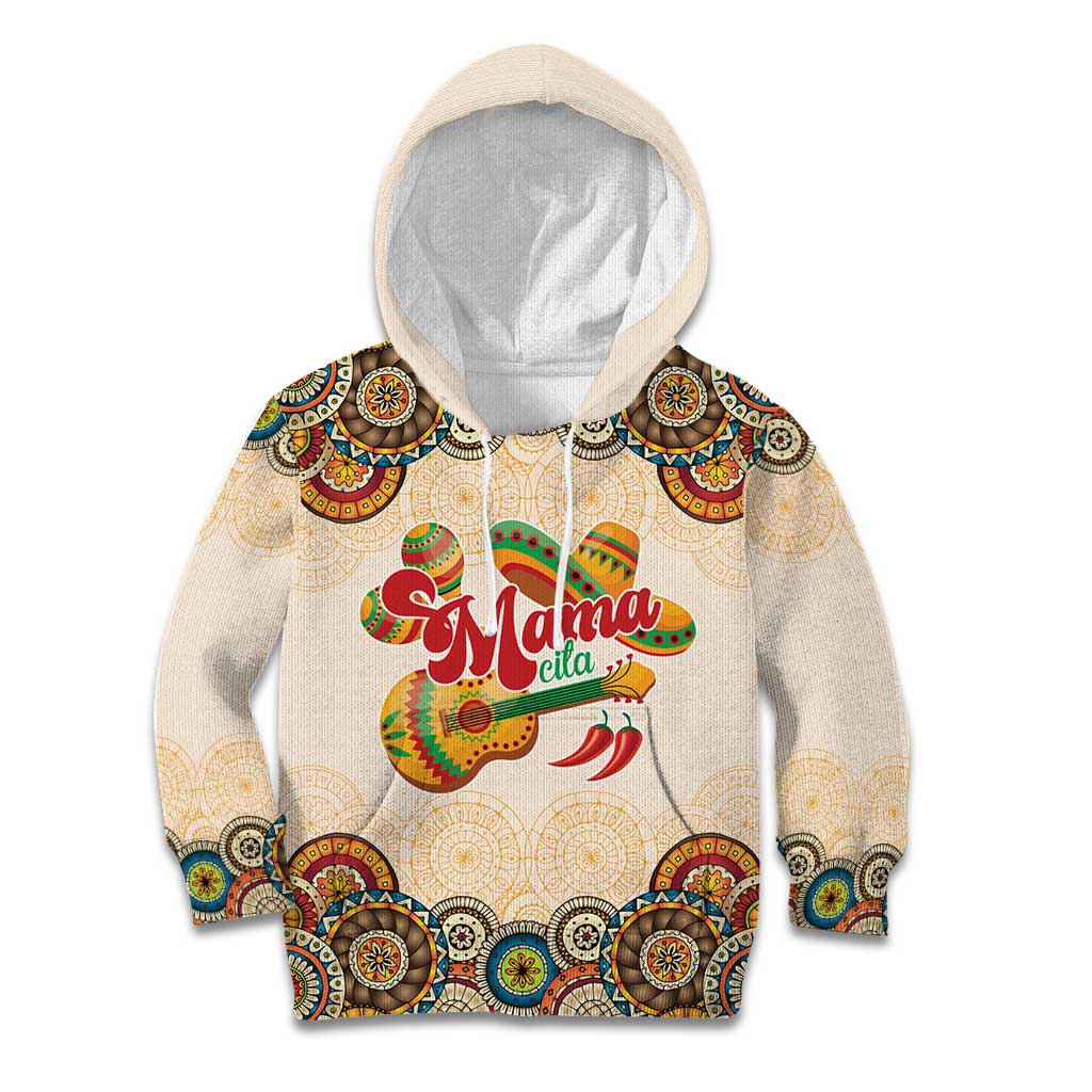 Mamacita Cinco De Mayo Spirit Kid Hoodie