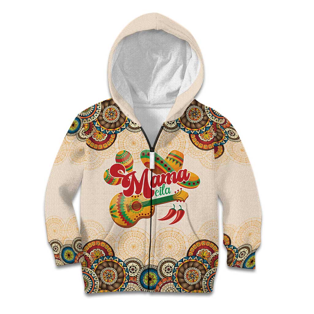 Mamacita Cinco De Mayo Spirit Kid Hoodie