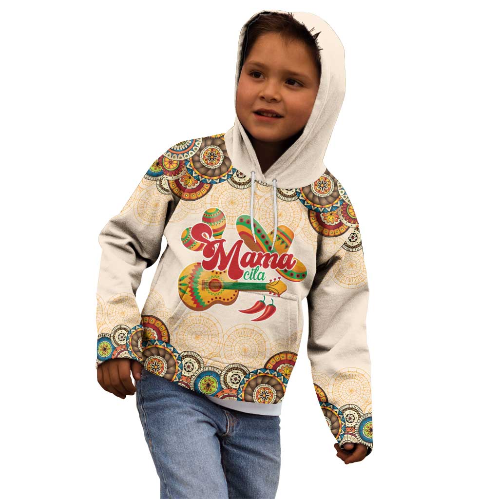 Mamacita Cinco De Mayo Spirit Kid Hoodie