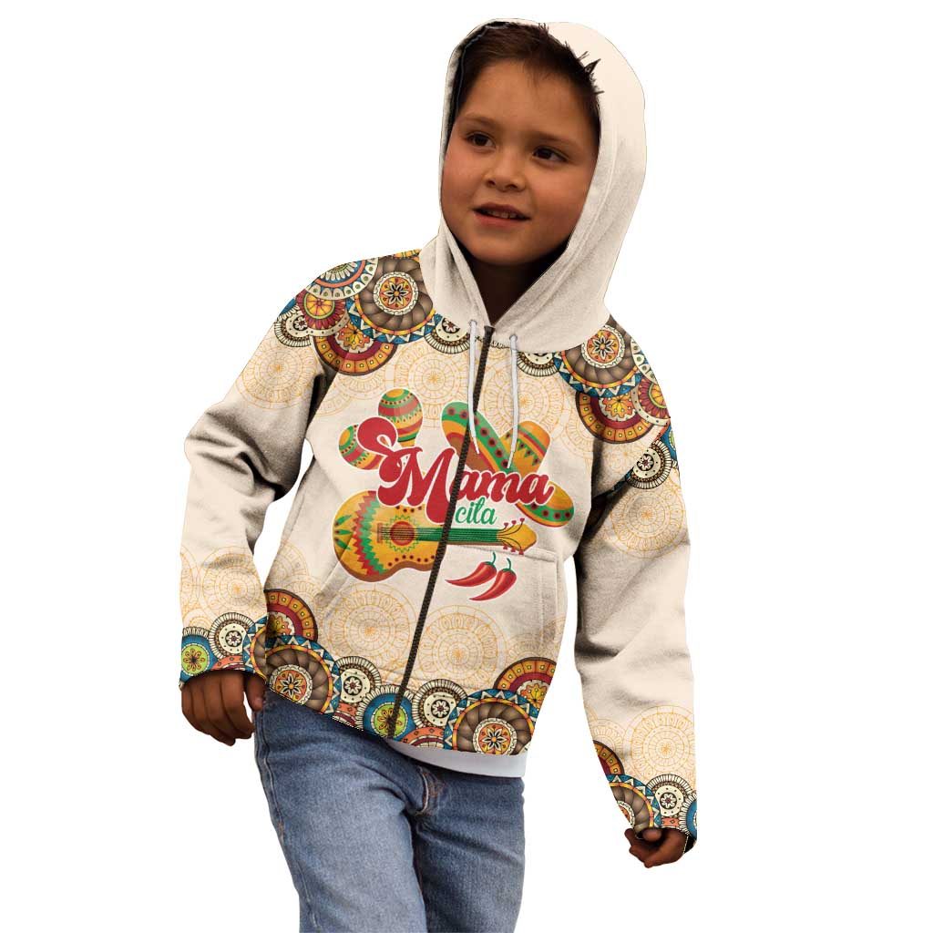 Mamacita Cinco De Mayo Spirit Kid Hoodie