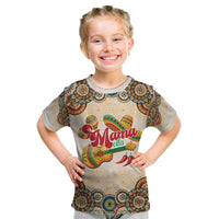 Mamacita Cinco De Mayo Spirit Kid T Shirt
