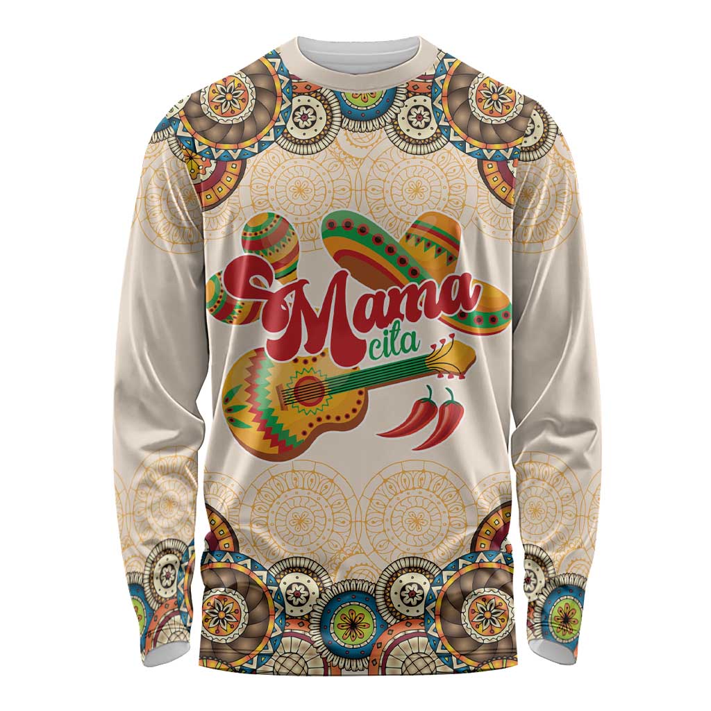 Mamacita Cinco De Mayo Spirit Long Sleeve Shirt