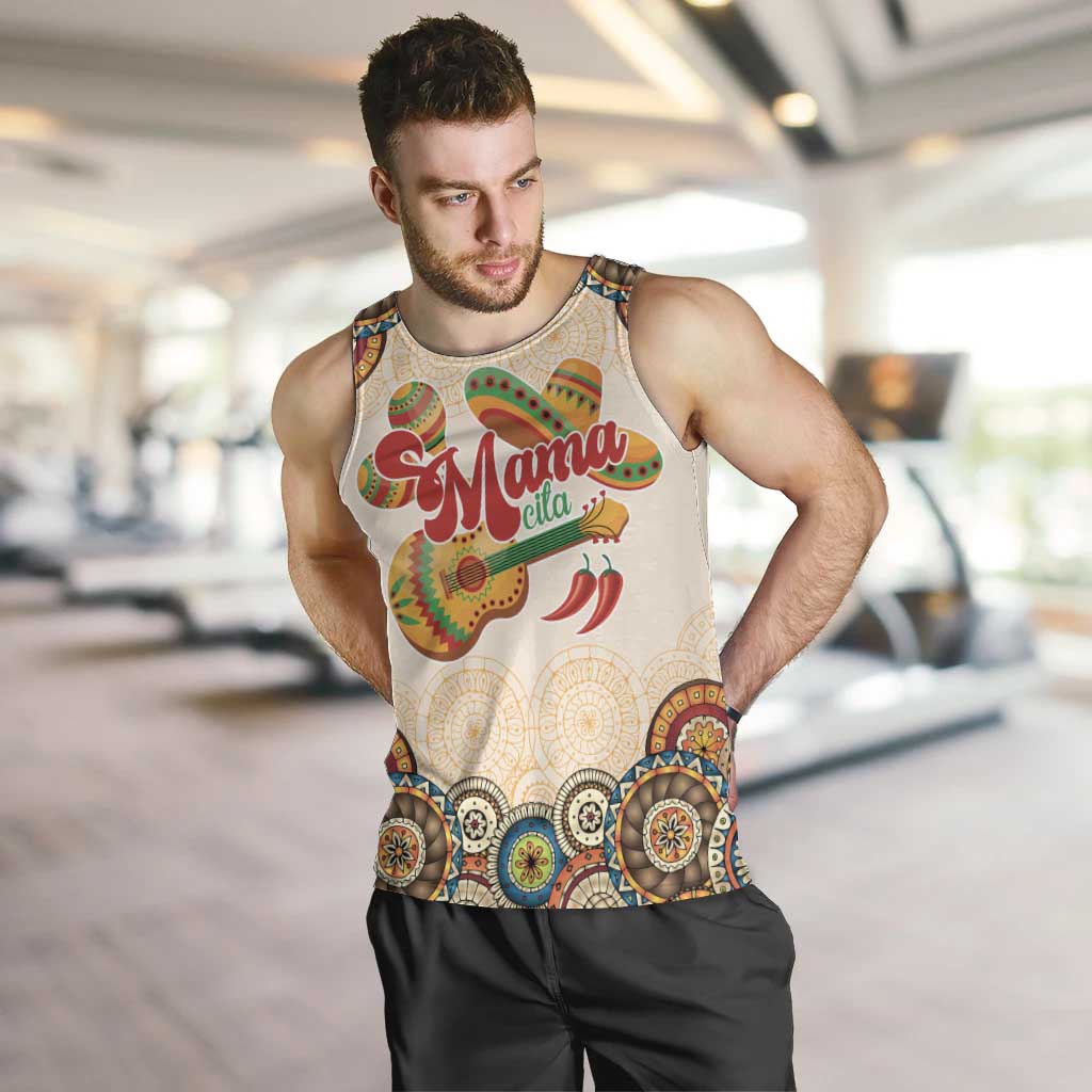 Mamacita Cinco De Mayo Spirit Men Tank Top