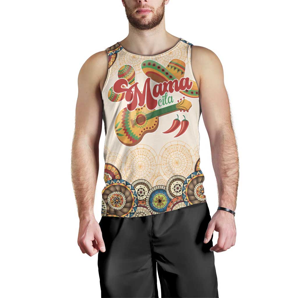 Mamacita Cinco De Mayo Spirit Men Tank Top