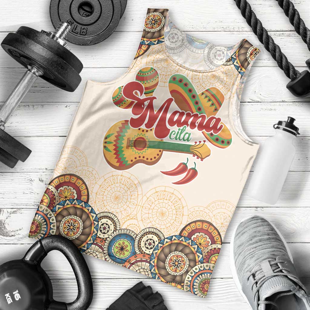 Mamacita Cinco De Mayo Spirit Men Tank Top