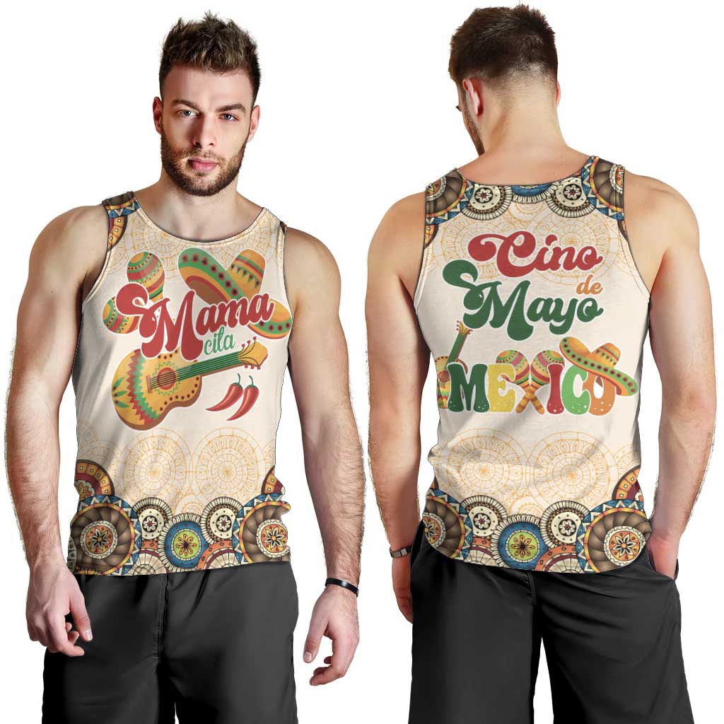 Mamacita Cinco De Mayo Spirit Men Tank Top