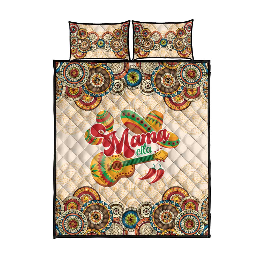 Mamacita Cinco De Mayo Spirit Quilt Bed Set