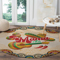 Mamacita Cinco De Mayo Spirit Round Carpet