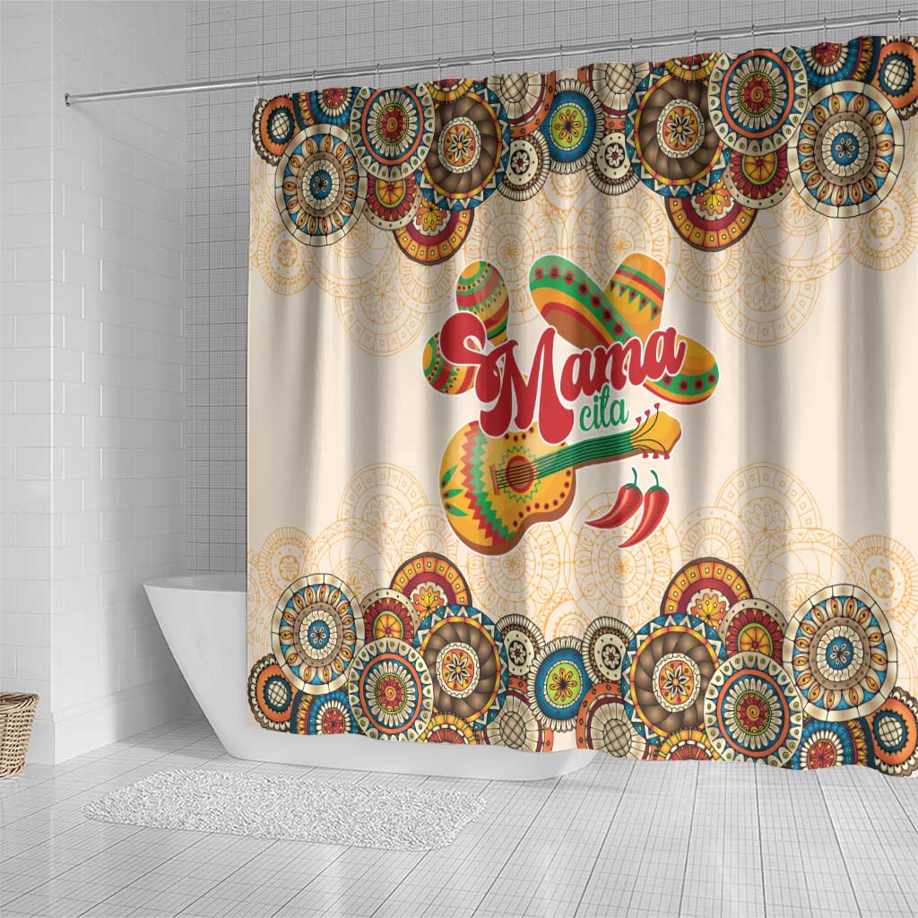 Mamacita Cinco De Mayo Spirit Shower Curtain