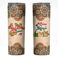 Mamacita Cinco De Mayo Spirit Skinny Tumbler