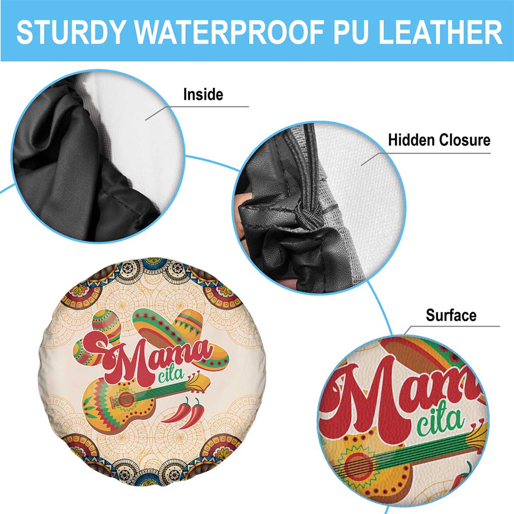 Mamacita Cinco De Mayo Spirit Spare Tire Cover