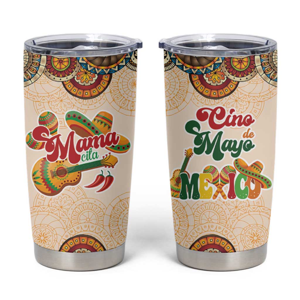 Mamacita Cinco De Mayo Spirit Tumbler Cup