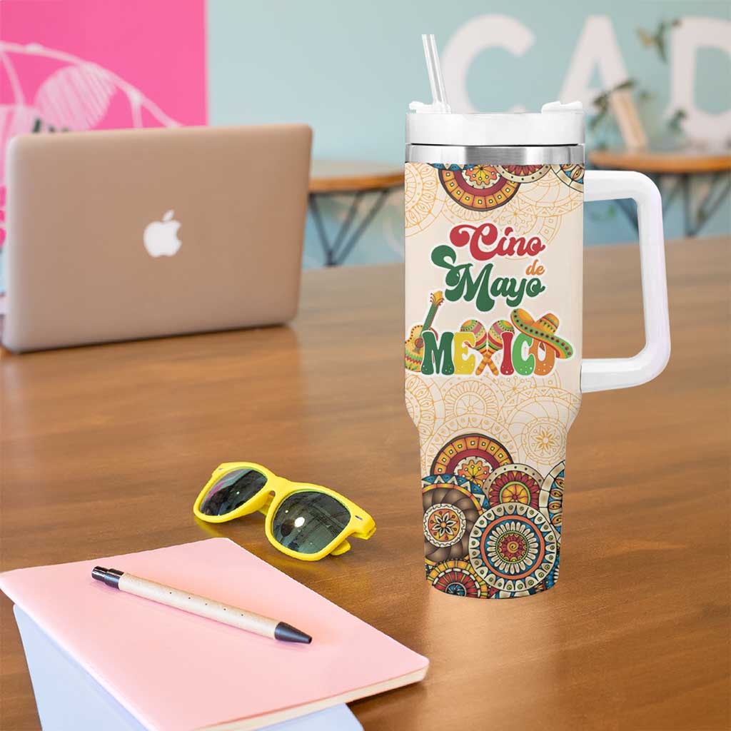 Mamacita Cinco De Mayo Spirit Tumbler With Handle