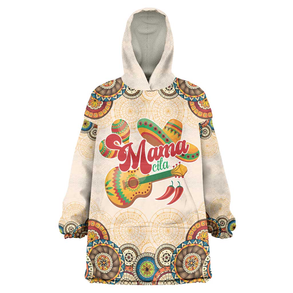 Mamacita Cinco De Mayo Spirit Wearable Blanket Hoodie