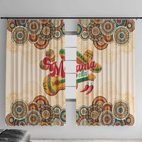 Mamacita Cinco De Mayo Spirit Window Curtain