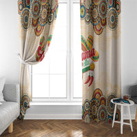 Mamacita Cinco De Mayo Spirit Window Curtain