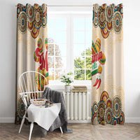 Mamacita Cinco De Mayo Spirit Window Curtain