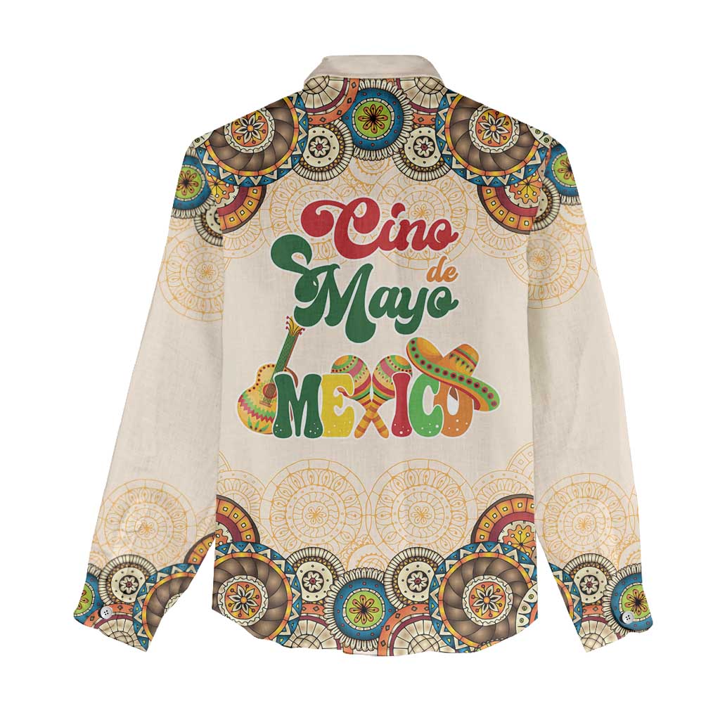 Mamacita Cinco De Mayo Spirit Women Casual Shirt