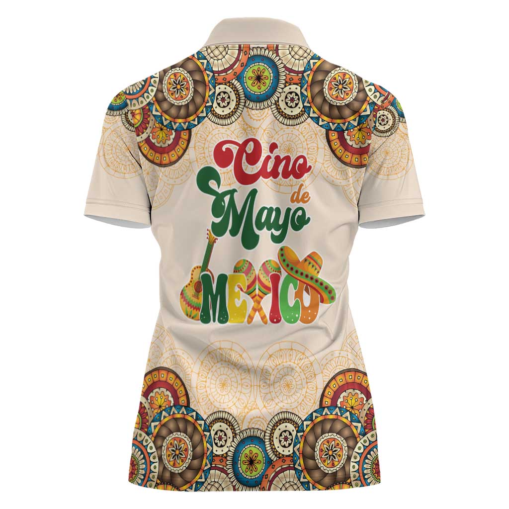 Mamacita Cinco De Mayo Spirit Women Polo Shirt