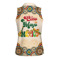 Mamacita Cinco De Mayo Spirit Women Sleeveless Polo Shirt