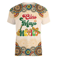 Mamacita Cinco De Mayo Spirit Women V-Neck T-Shirt