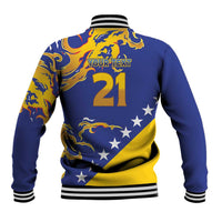 Custom Bosnia Football Dream 2026 Baseball Jacket Take Me To America