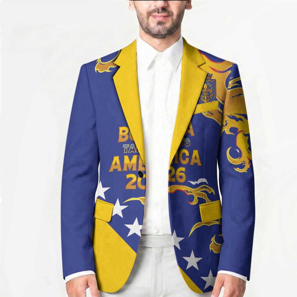 Custom Bosnia Football Dream 2026 Blazer Take Me To America