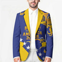 Custom Bosnia Football Dream 2026 Blazer Take Me To America
