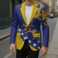 Custom Bosnia Football Dream 2026 Blazer Take Me To America