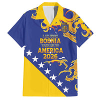 Custom Bosnia Football Dream 2026 Hawaiian Shirt Take Me To America