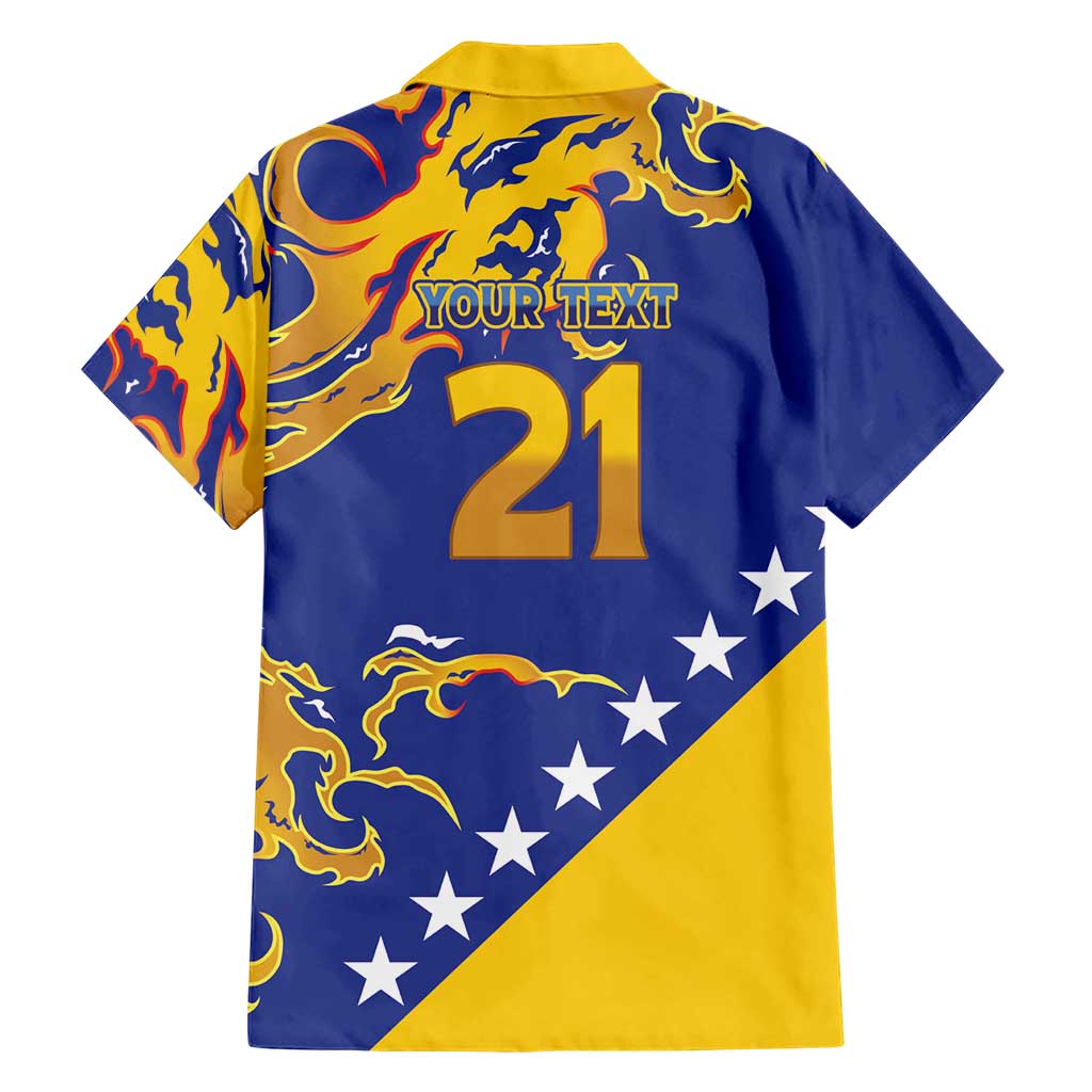 Custom Bosnia Football Dream 2026 Hawaiian Shirt Take Me To America