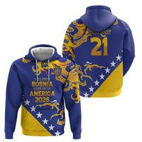 Custom Bosnia Football Dream 2026 Hoodie Take Me To America