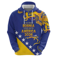 Custom Bosnia Football Dream 2026 Hoodie Take Me To America