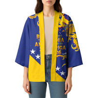Custom Bosnia Football Dream 2026 Kimono Take Me To America