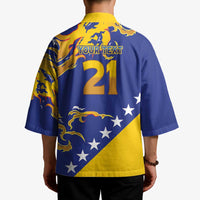 Custom Bosnia Football Dream 2026 Kimono Take Me To America