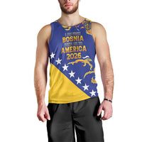 Custom Bosnia Football Dream 2026 Men Tank Top Take Me To America