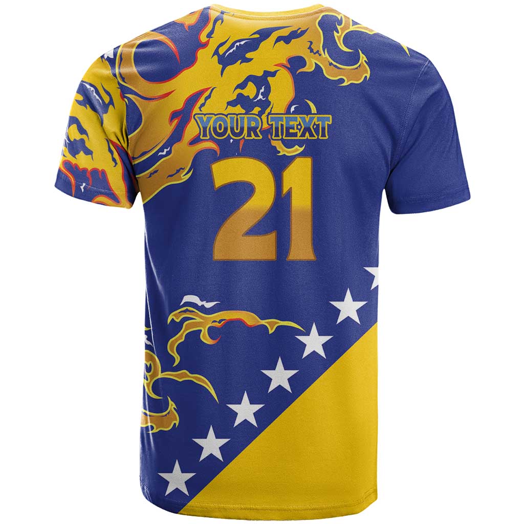 Custom Bosnia Football Dream 2026 T Shirt Take Me To America