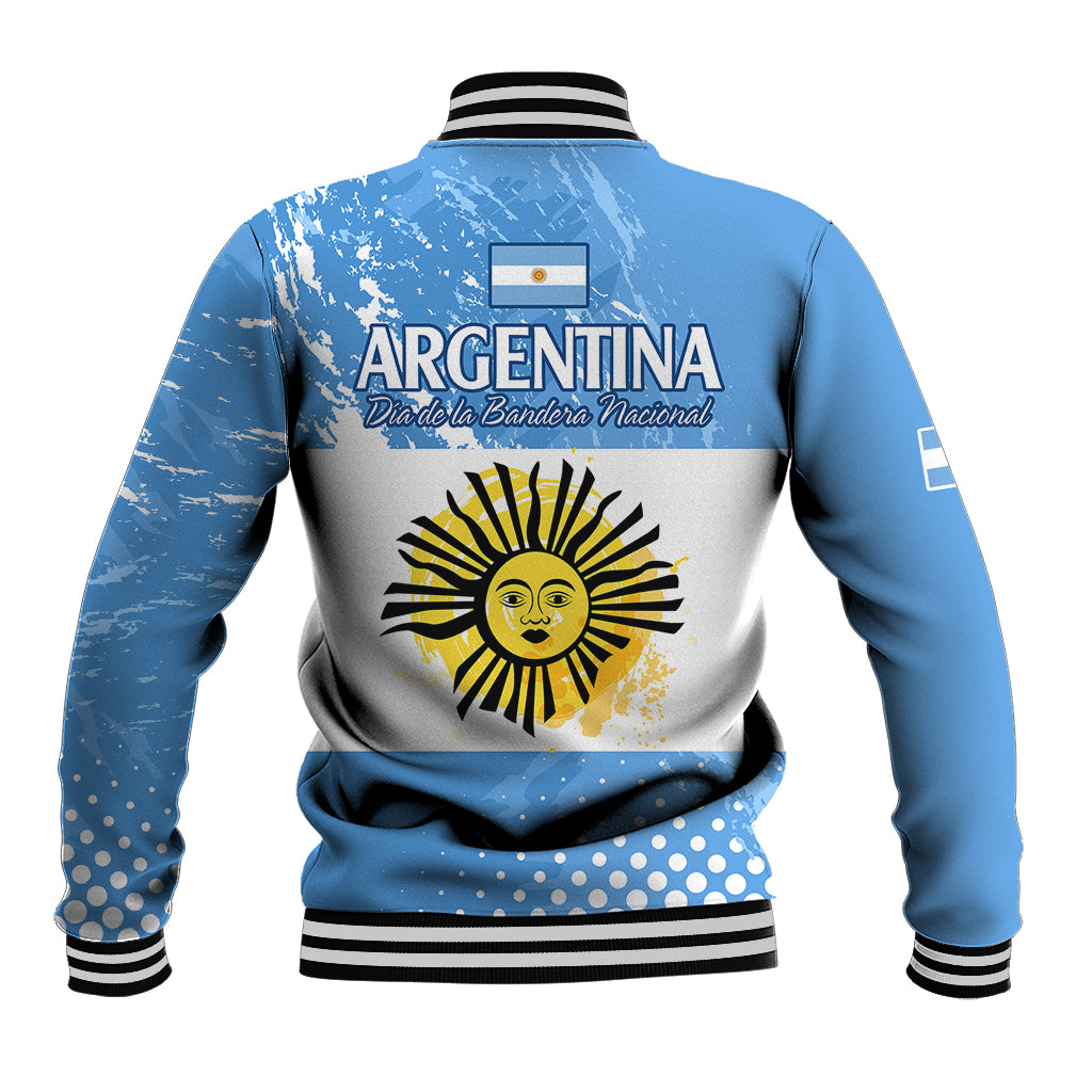 Argentina National Flag Day Baseball Jacket Da de la Bandera Nacional LT9 - Wonder Print Shop