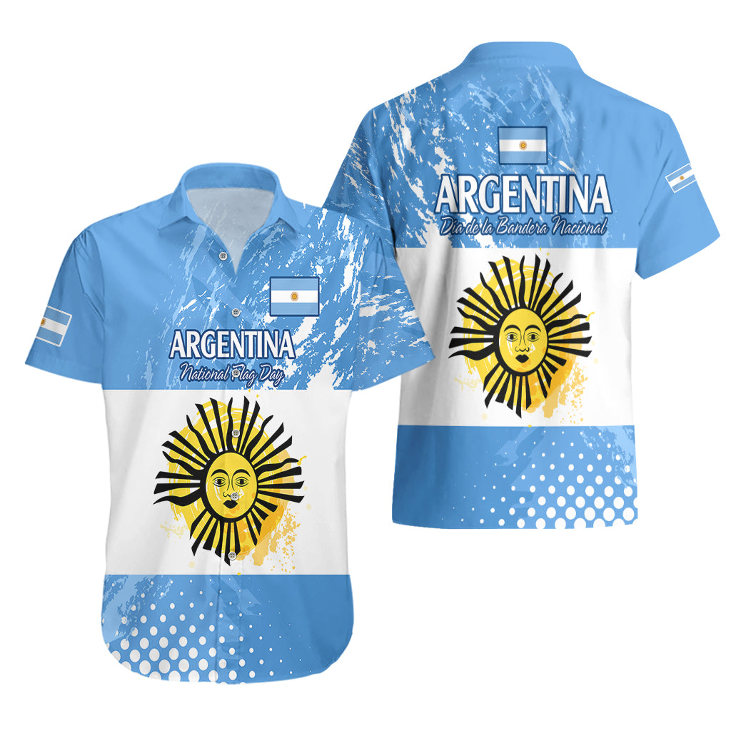 Argentina National Flag Day Hawaiian Shirt Da de la Bandera Nacional - Wonder Print Shop