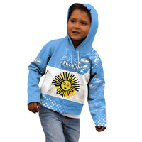 Argentina National Flag Day Kid Hoodie Da de la Bandera Nacional - Wonder Print Shop