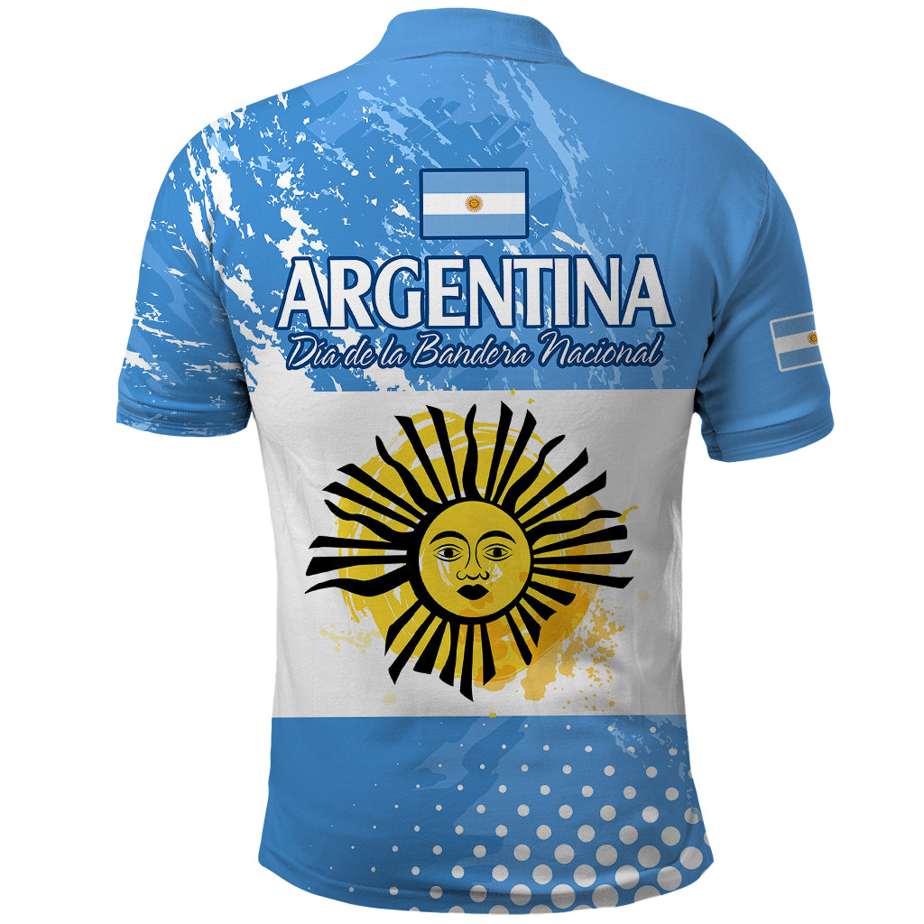Argentina National Flag Day Polo Shirt Da de la Bandera Nacional - Wonder Print Shop