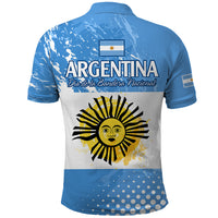 Argentina National Flag Day Polo Shirt Da de la Bandera Nacional - Wonder Print Shop